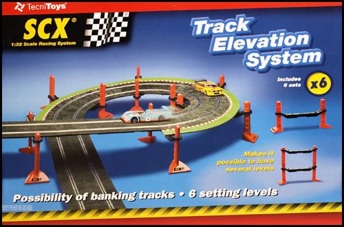 SCX track elevation support